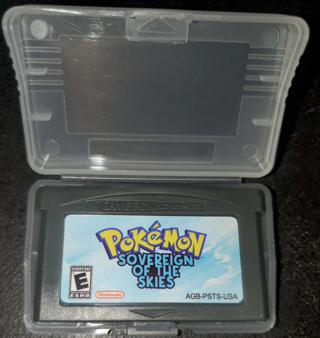 Pokemon Sovereign of the Skies GBA ROM Hack Video Game Gameboy Advance