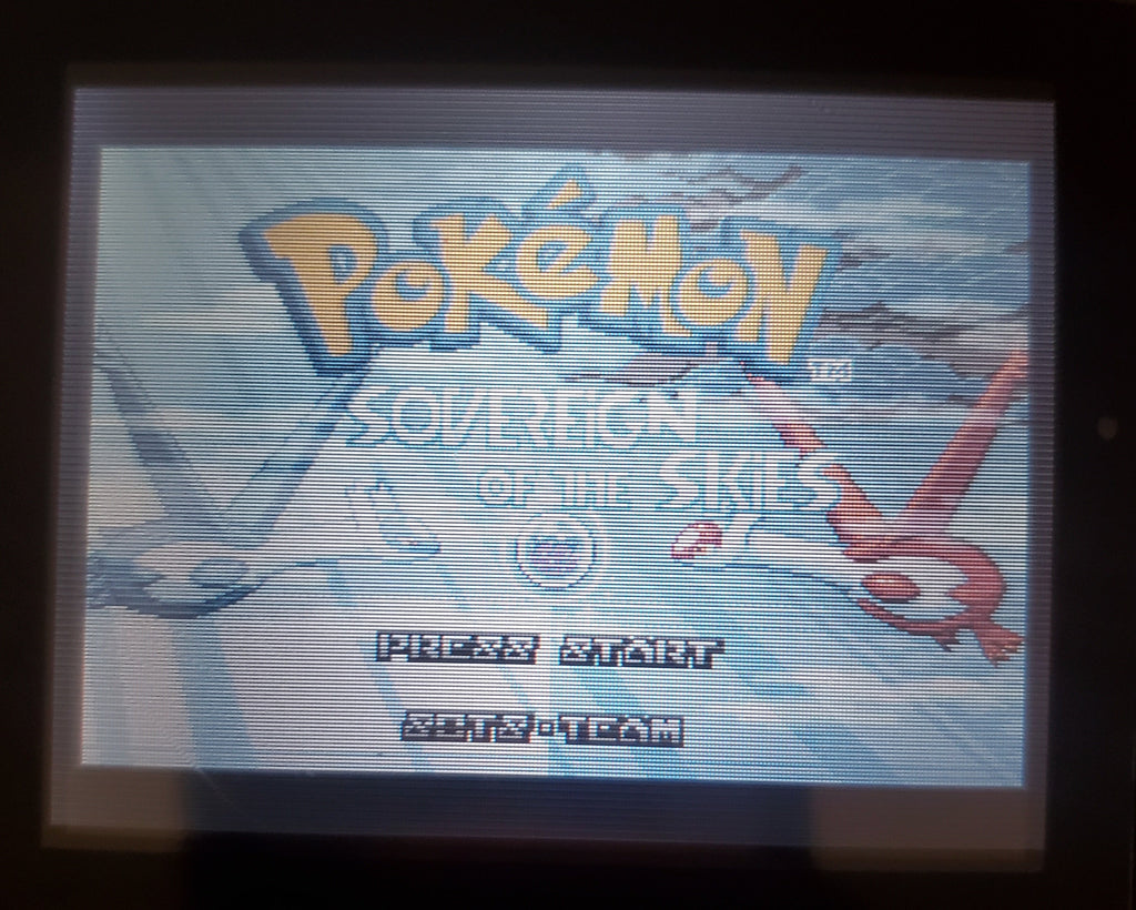 Pokemon Sovereign of the Skies GBA ROM Hack Video Game Gameboy Advance