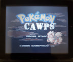 Pokemon Cawps GBA ROM Hack Video Game Custom Gameboy Advance
