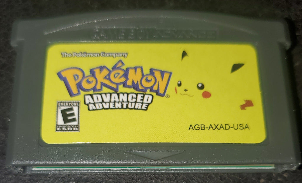 Pokemon Advanced Adventure GBA ROM Hack Video Game Boy Advance Custom