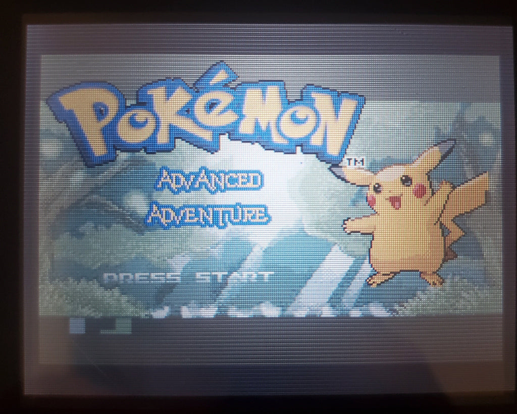 Pokemon Advanced Adventure GBA ROM Hack Video Game Boy Advance Custom