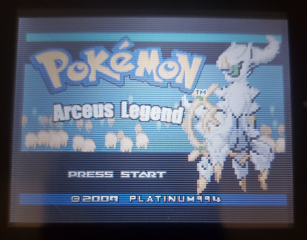 Pokemon Arceus Legends GBA ROM Hack Video Game Custom Gameboy Advance