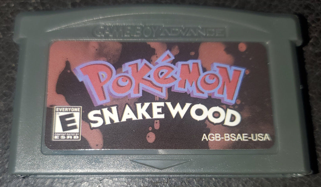 Pokemon Snakewood GBA ROM Hack Video Game Custom Gameboy Advance