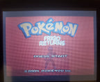 Pokemon Frigo Returns GBA ROM Hack Video Game Custom Gameboy Advance