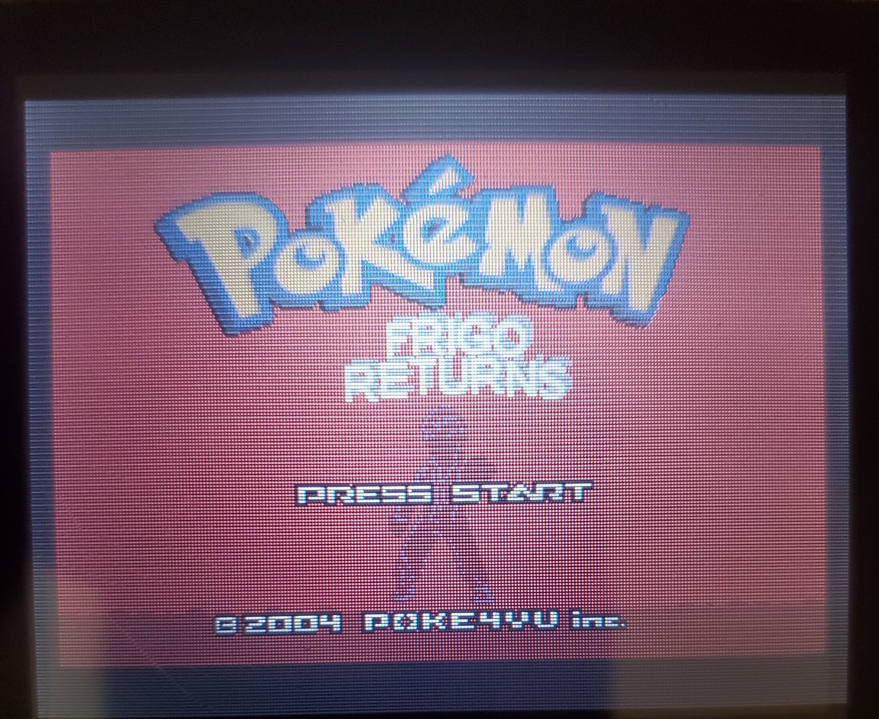 Pokemon Frigo Returns GBA ROM Hack Video Game Custom Gameboy Advance