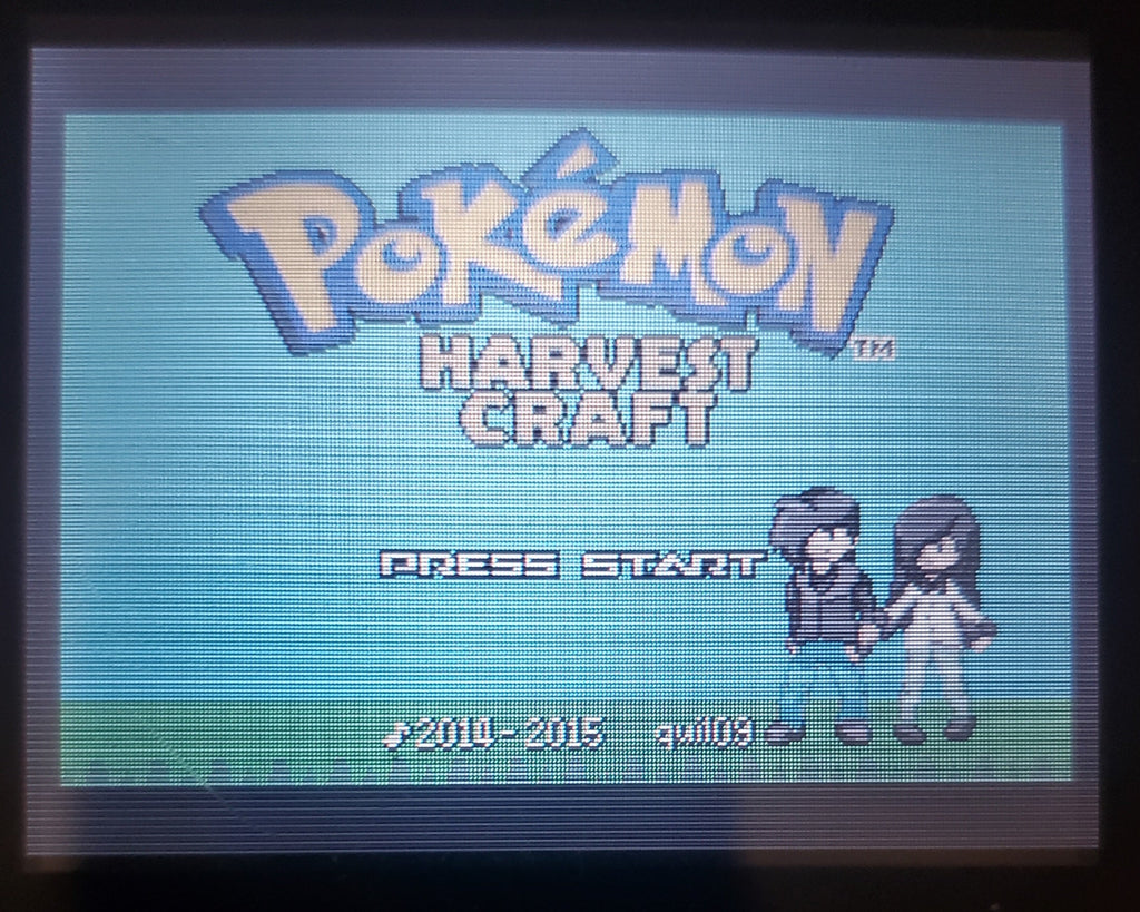 Pokemon Harvest Craft GBA ROM Hack Video Game Custom Gameboy Advance