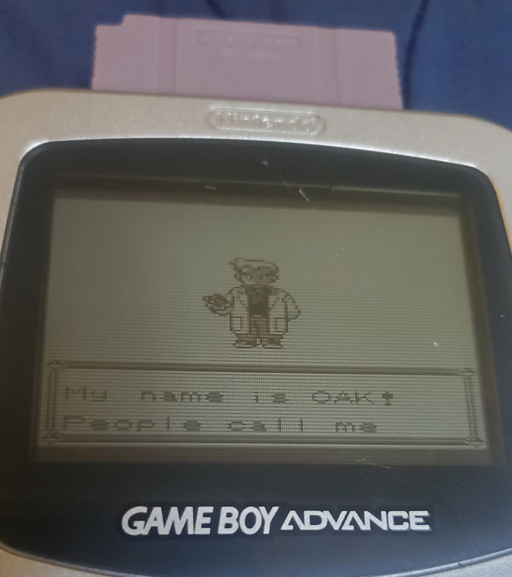 Pokemon Red Version Full Color GBC ROM Hack Video Game Gameboy Color