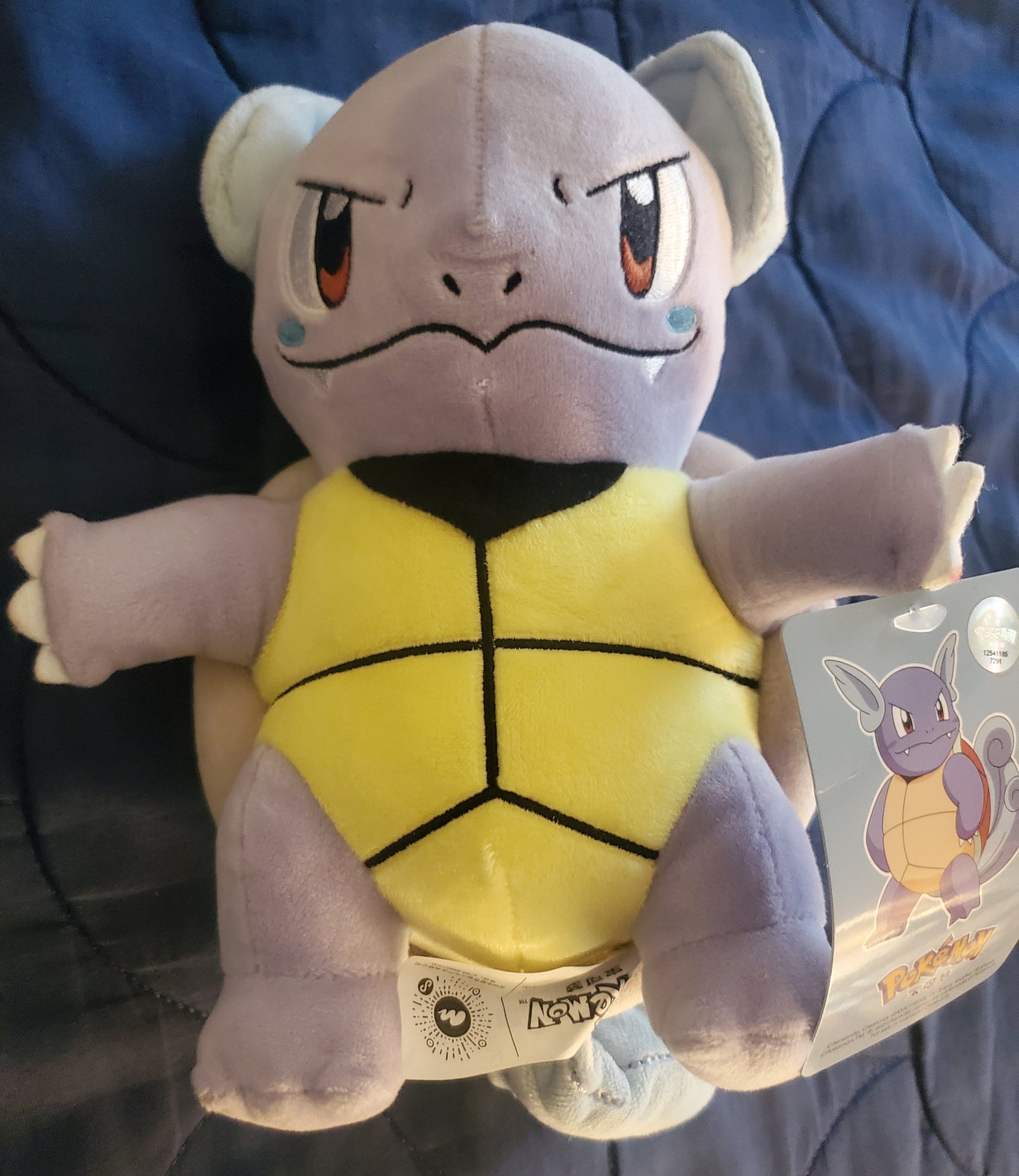 Pokemon Wartortle Plush Soft Stuffed Doll Toys Cute 23 CM Kids
