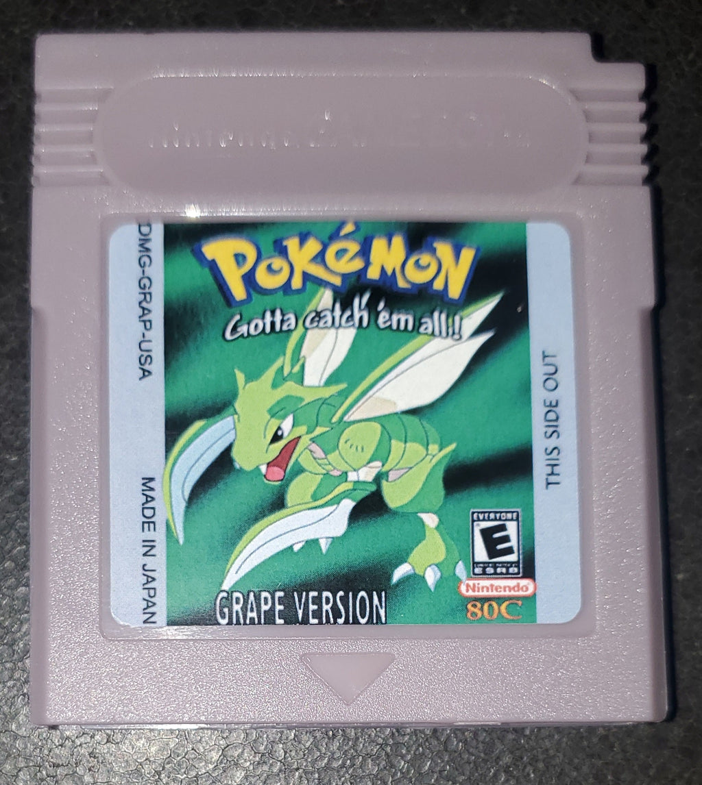 GBC Pokemon ROM Hack Video Game Cartridge Game Boy Color