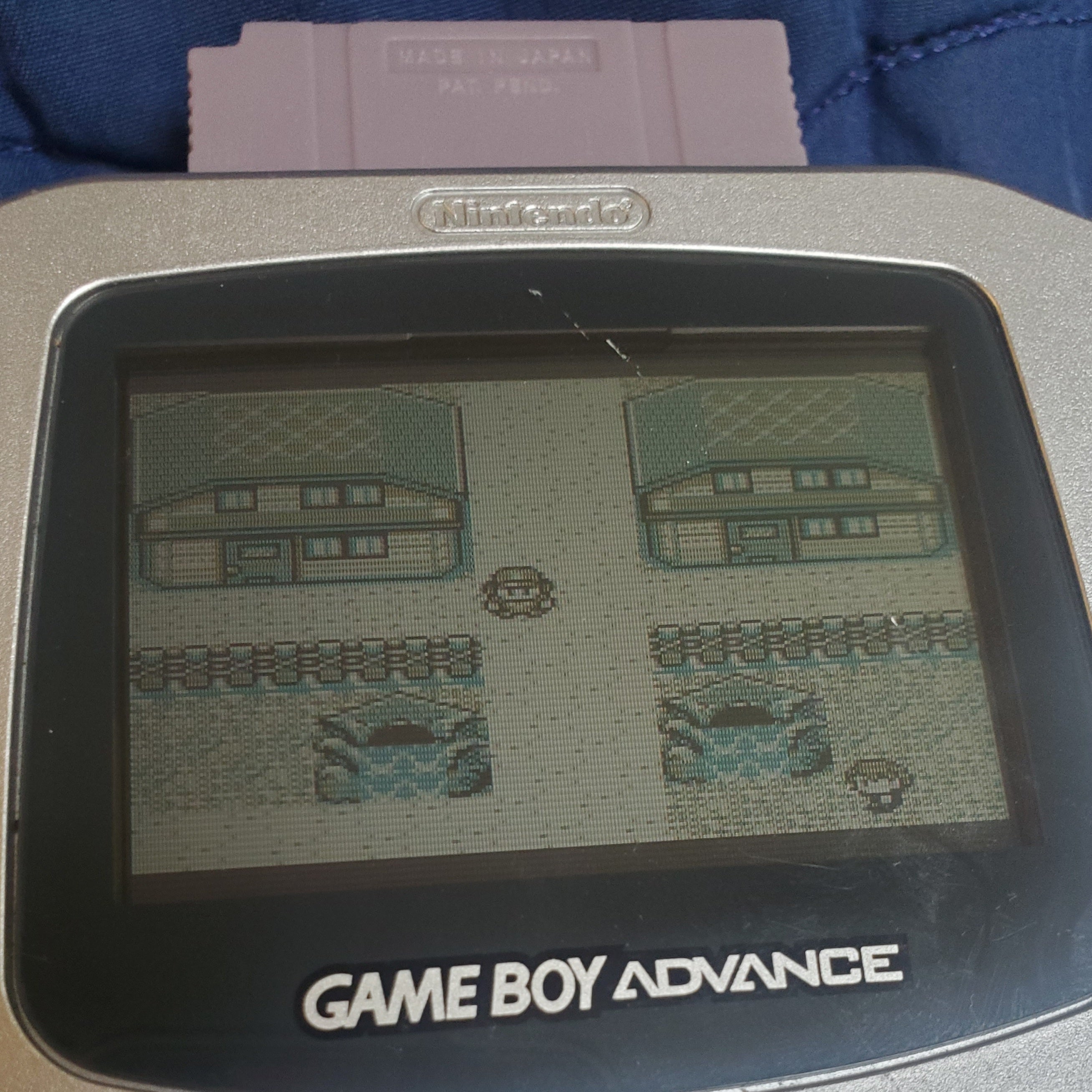 Pokemon Grape GBC Video Game Cartridge Gameboy Color ROM Hack