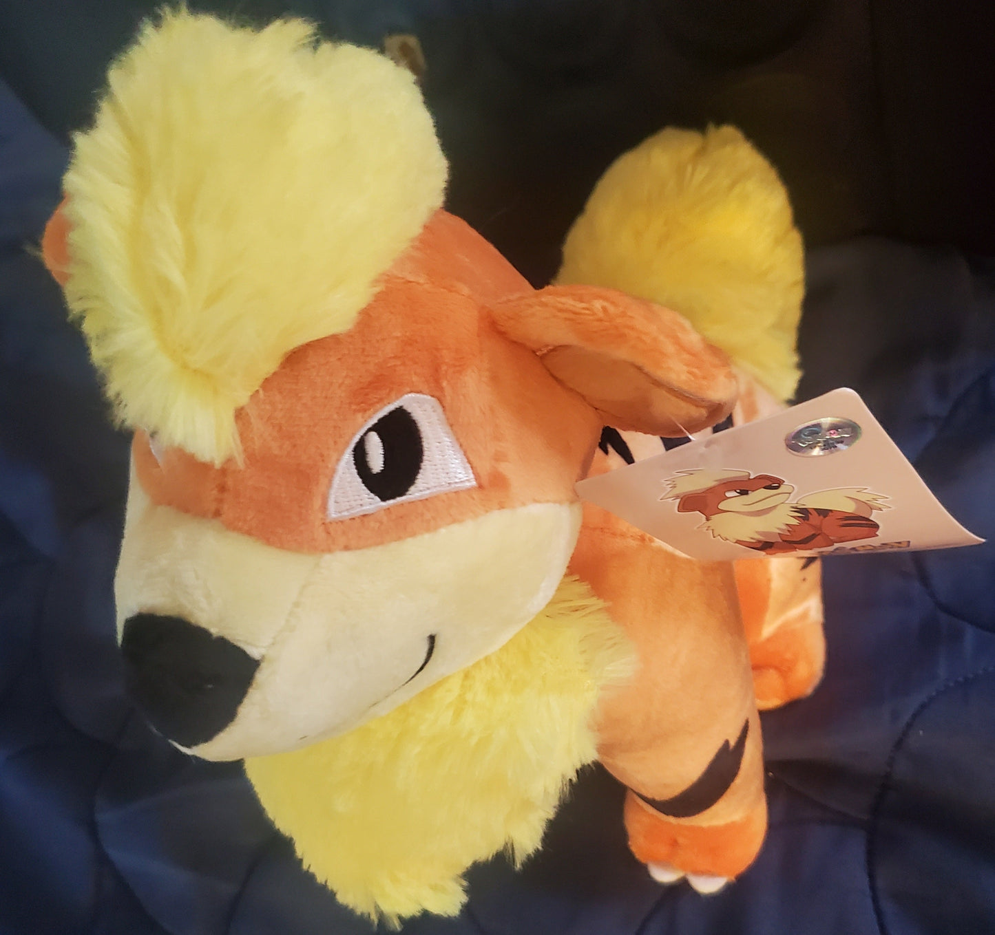 Pokemon Growlithe Plush Soft Stuffed Doll Toys Cute 28 CM Kids