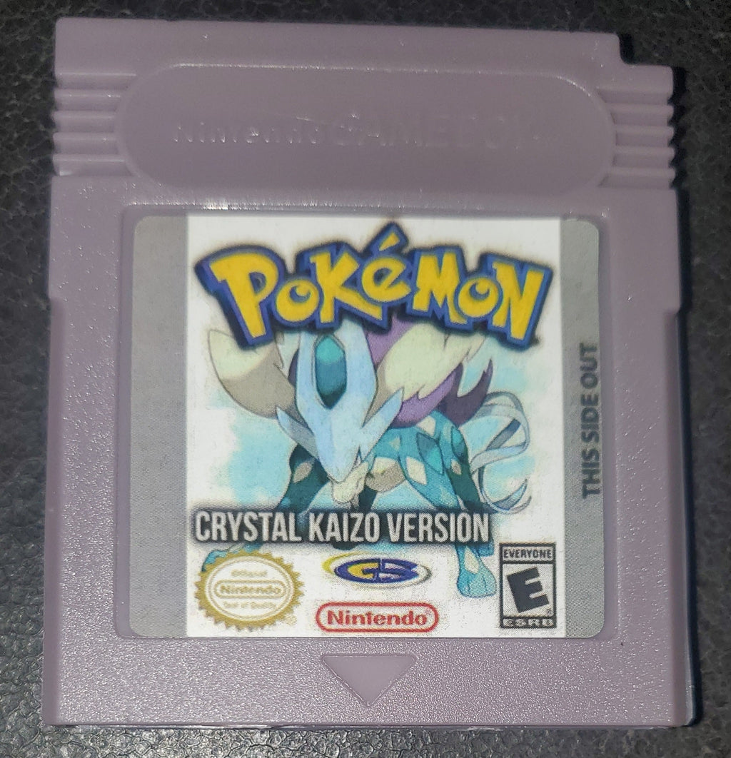 GBC Pokemon ROM Hack Video Game Cartridge Game Boy Color