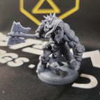 Blackcrag Mountain Orc - Sculpt Option A (Male Orc Barbarian) - With Hair / Empty / Sword