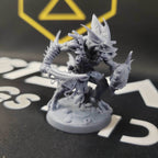 High-Tide Jurakin Mirmidon: Sculpt A (Male Merfolk Warrior) - With Helmet / Spear