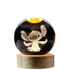 3D Glowing Crystal Ball