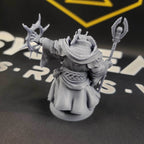 Archpriest Boldar (Male Loxodon Cleric) - With Hat