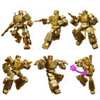Blokees Transformers X Yearly Version 2025: The Golden Lagoon - Defence - 