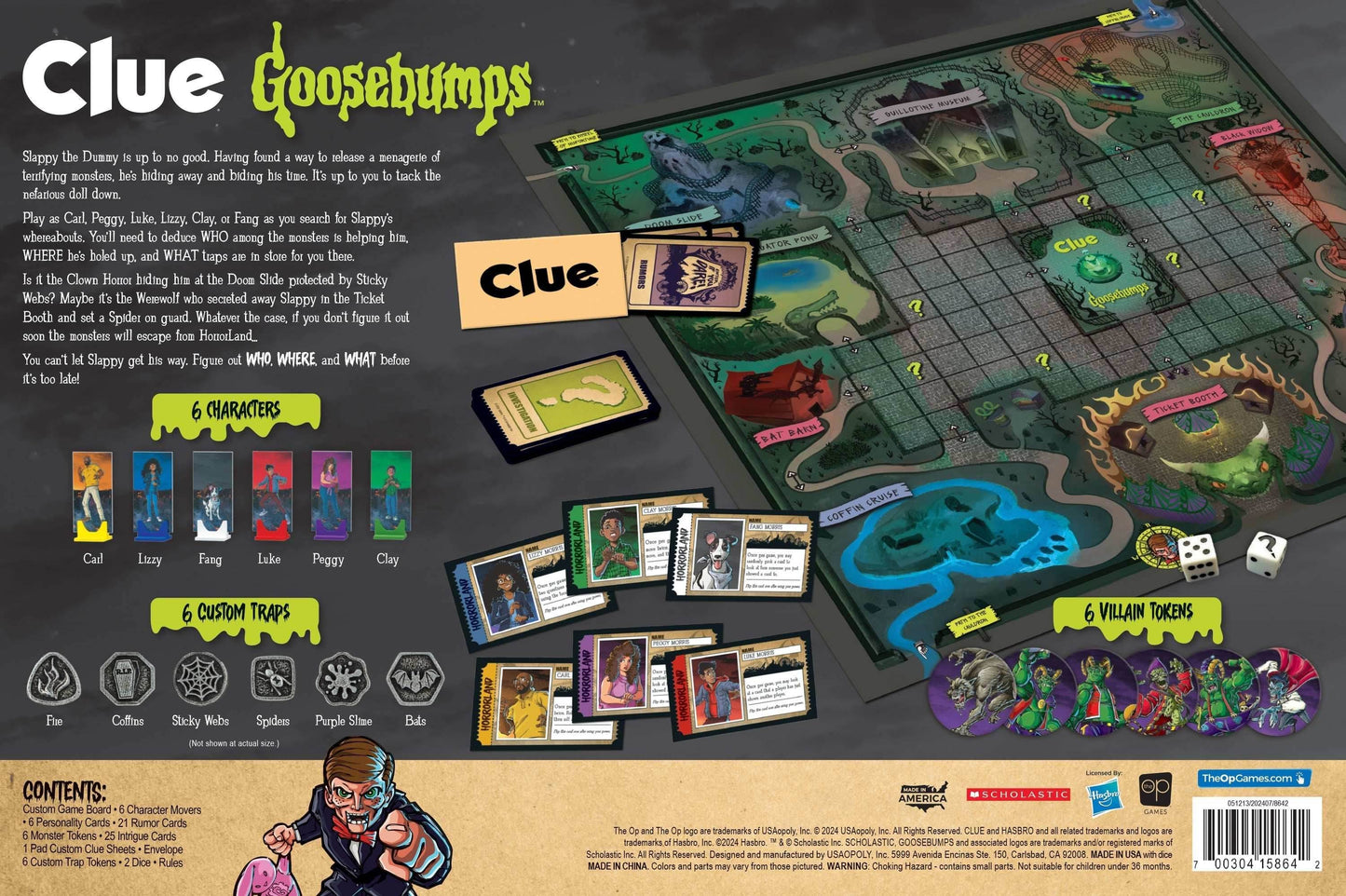 Clue: Goosebumps - 