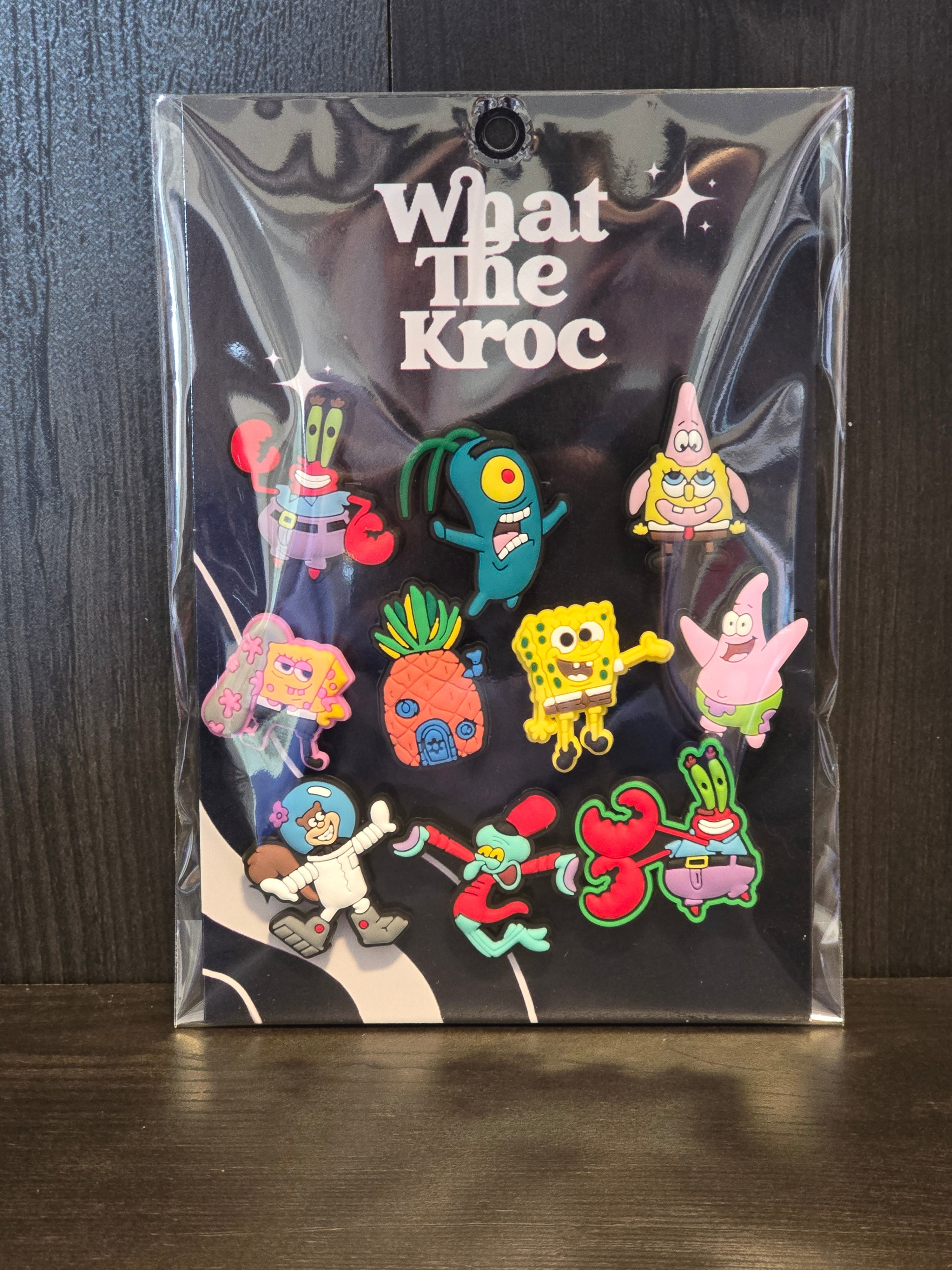 Sponge Bob Shoe Charm Bundle