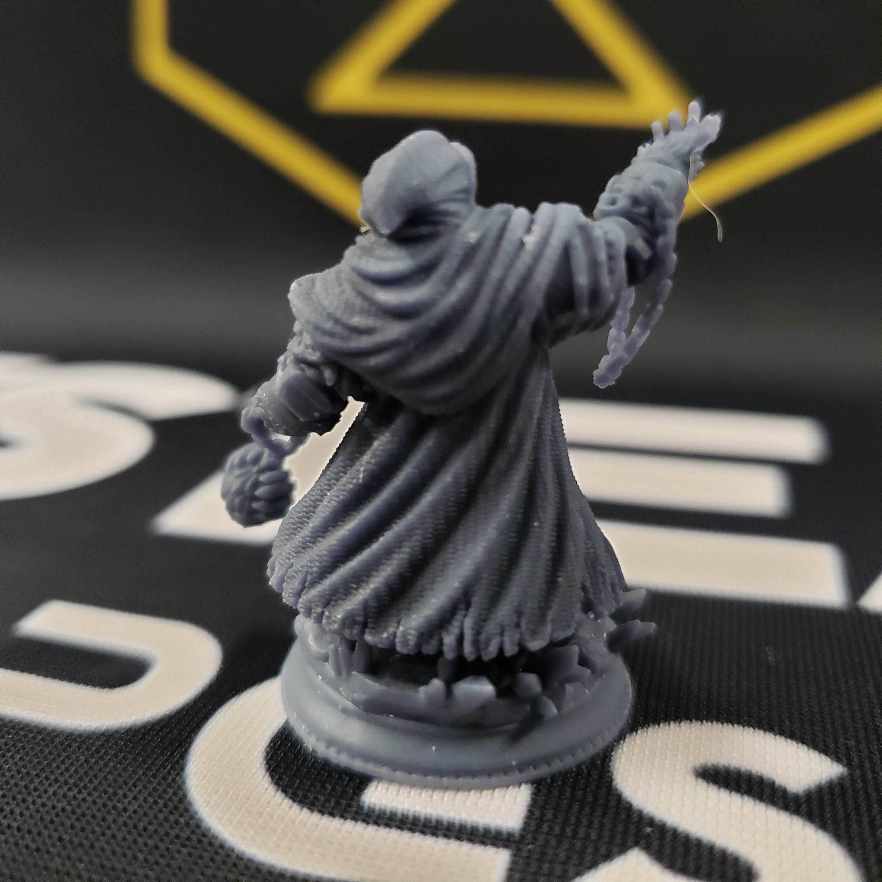 Dorgrid Darnane, Dark Dwarf Rune Sorcerer - 32mm Scale