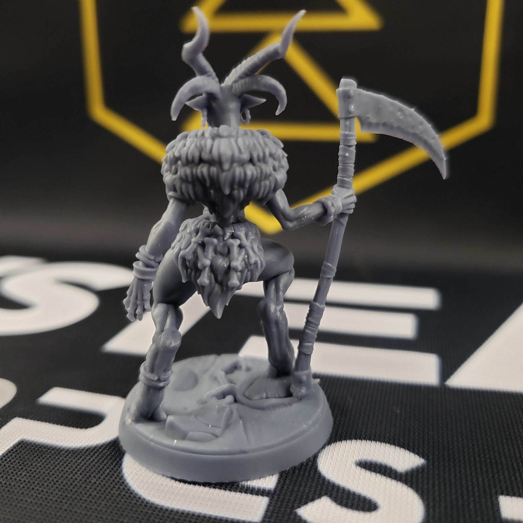 Kzara, Gobor Priestess (Female Capra Cleric) - With Wrap