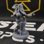 Gea the Elephorim Invoker (Female Loxodon Cleric) - With Dress