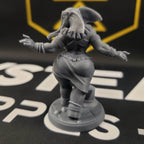 Gea the Elephorim Invoker (Female Loxodon Cleric) - With Dress