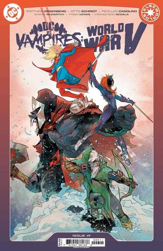 DC vs Vampires World War V #9 (Of 12) Cover A Otto Schmidt