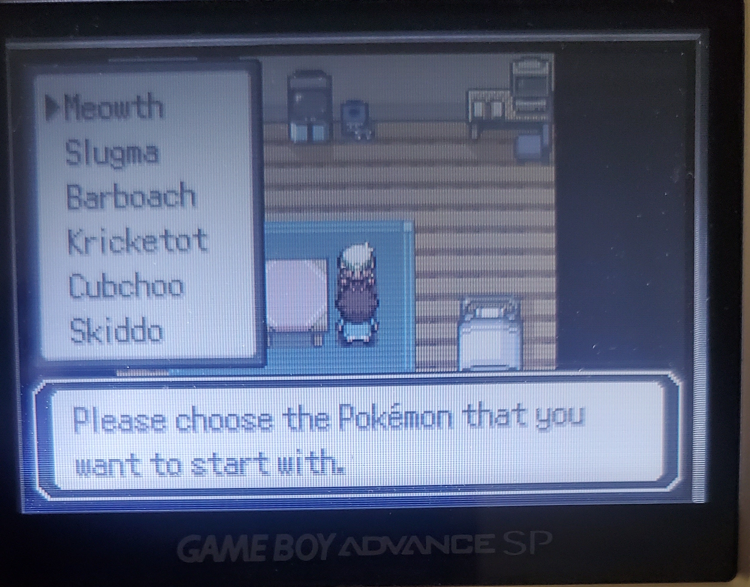 Pokemon R.O.W.E GBA Custom Pokemon ROM Hack Video Game Boy Advance