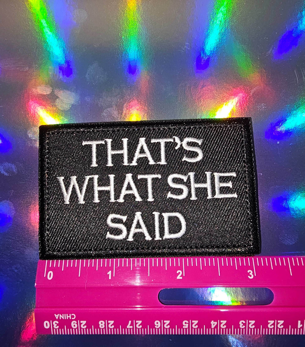 Patch - That's What She Said - 