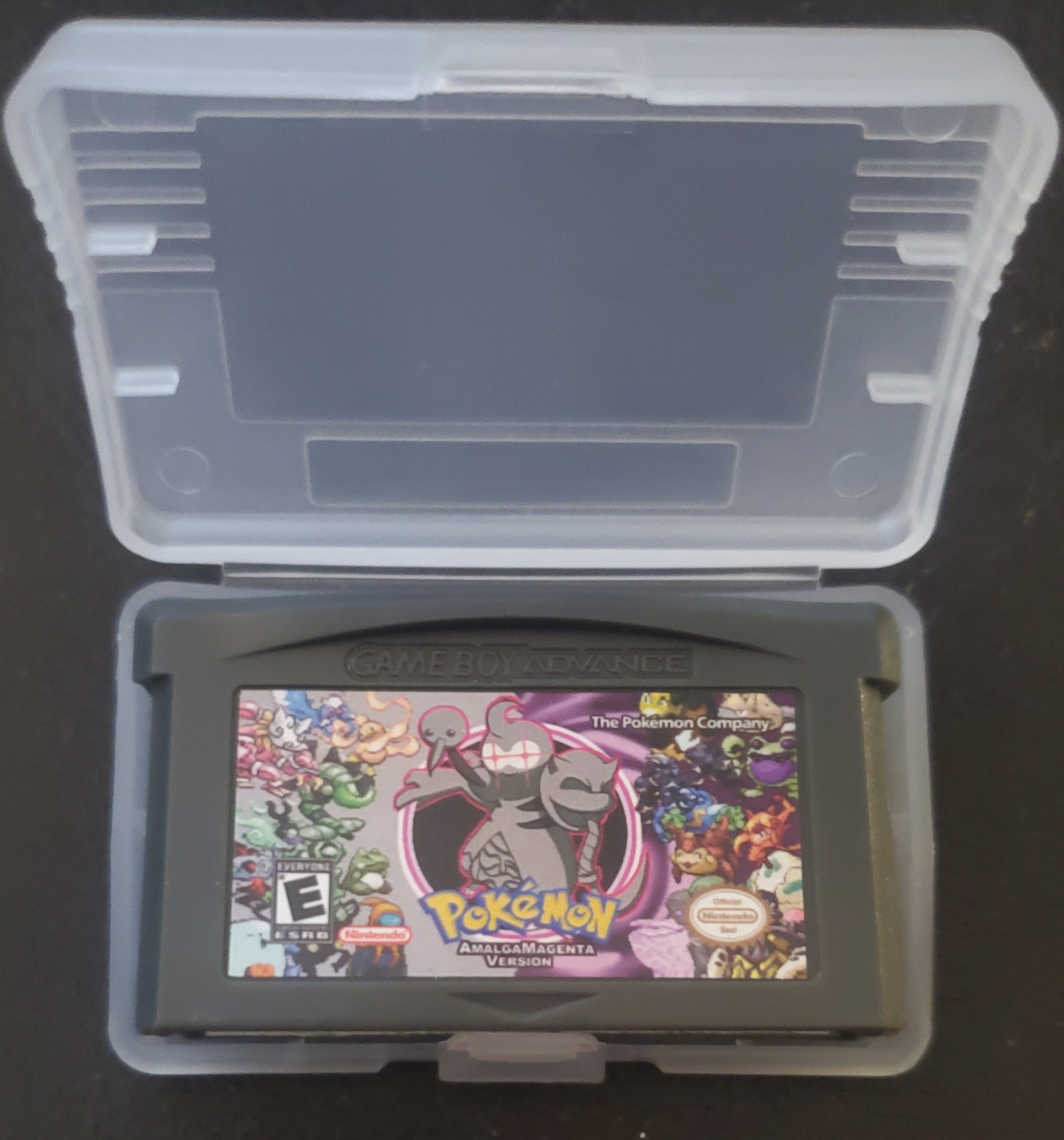 Pokemon Amalga Magenta GBA Custom Pokemon ROM Hack Video Game Boy Advance