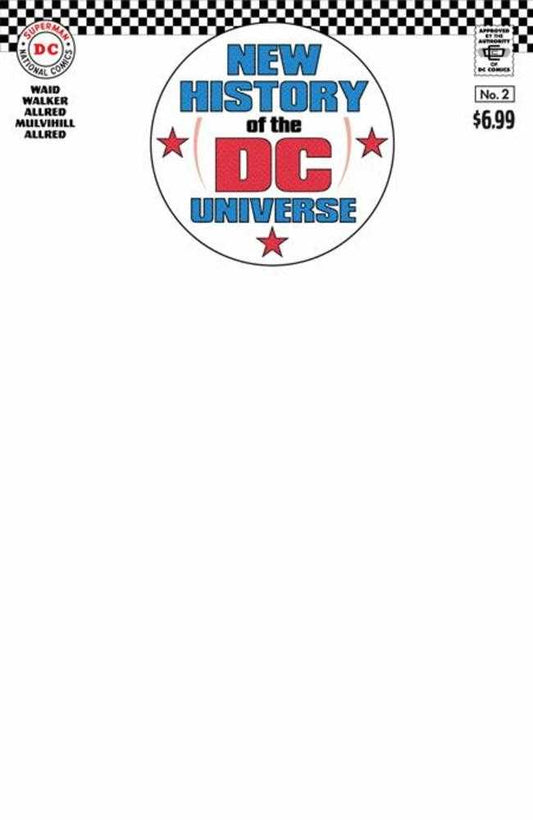 New History Of The DC Universe #2 (Of 4) Cover F Blank Card Stock Variant