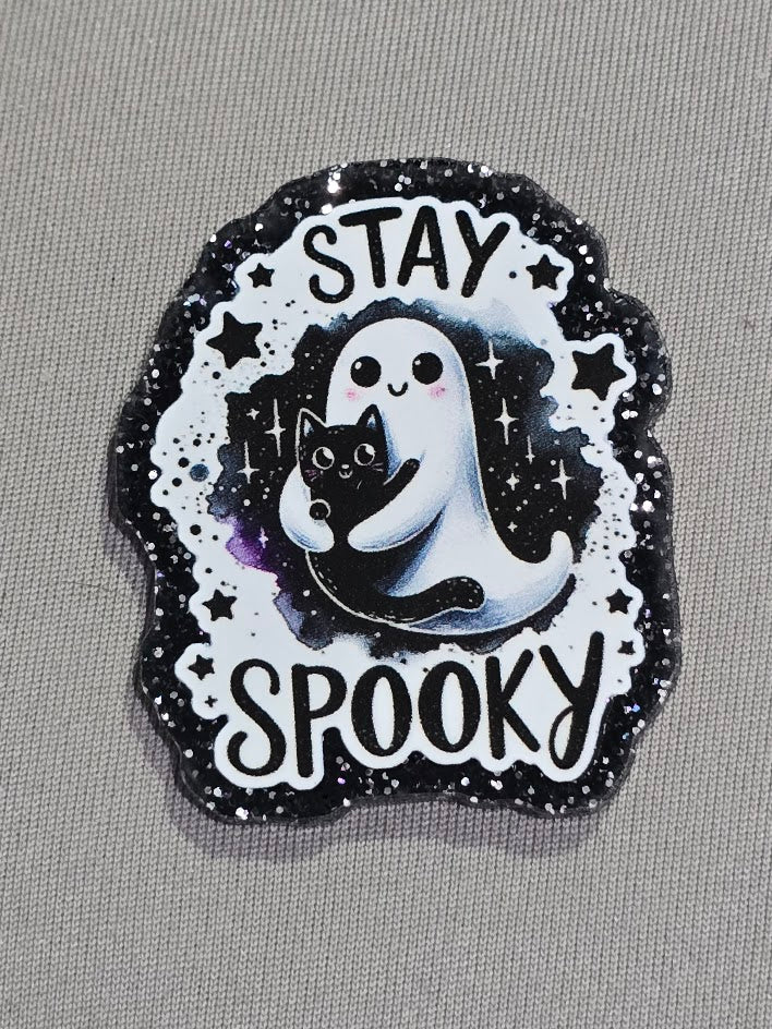 Stay Spooky Bogg Bag Charm