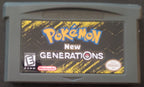 Pokemon New Generations GBA Pokemon ROM Hack Video Game Boy Advance