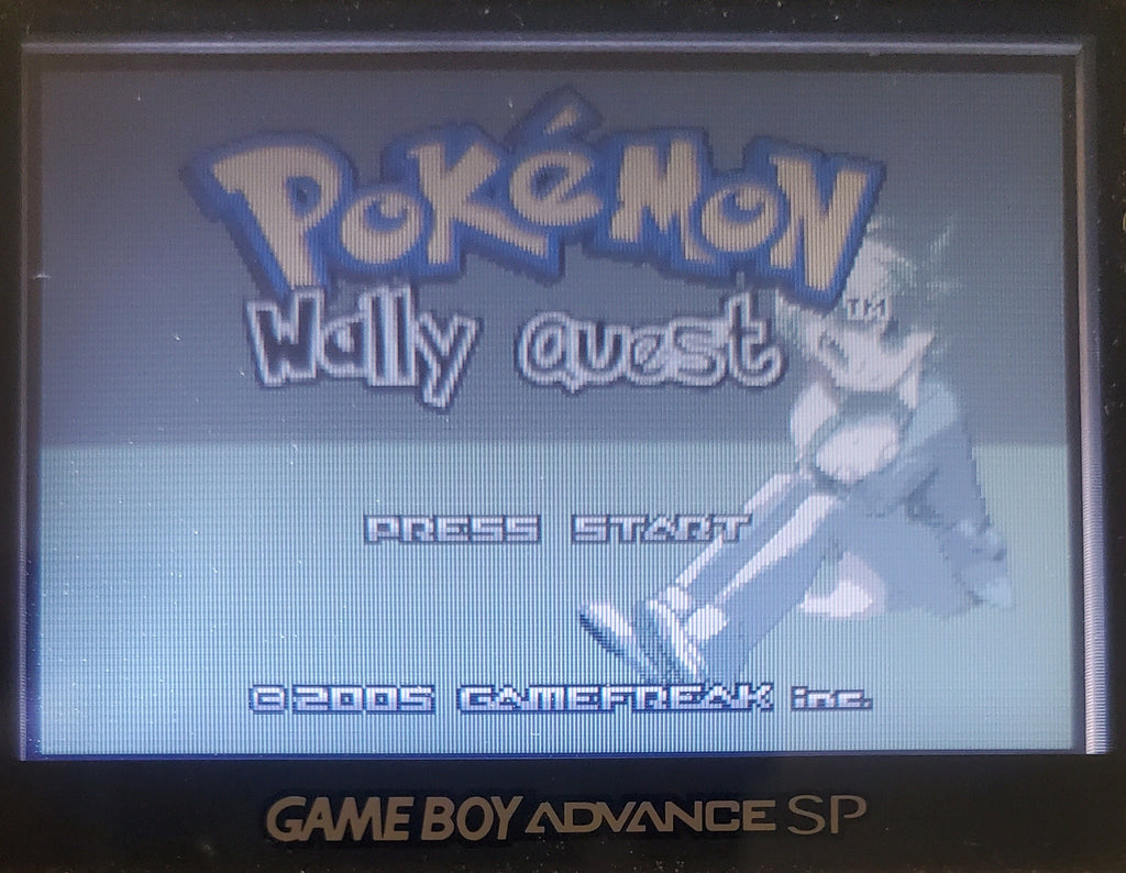 Pokemon Wally Quest GBA Pokemon ROM Hack Video Game Boy Advance