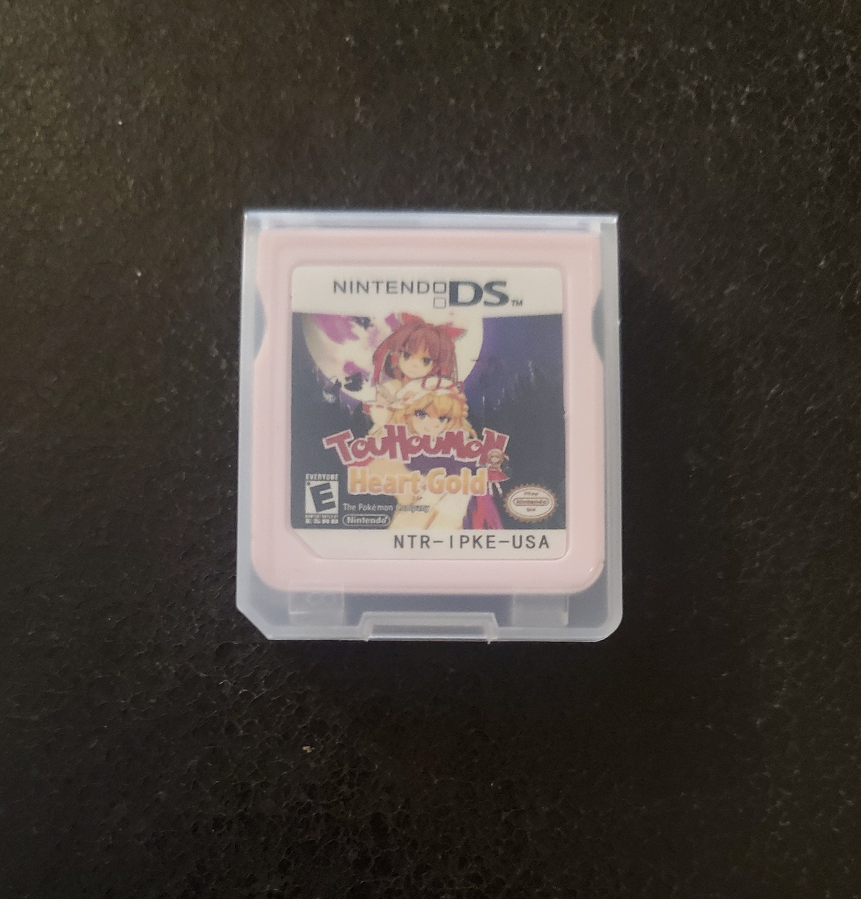 Pokemon Touhoumon HeartGold Nintendo DS Custom ROM Hack Video Game