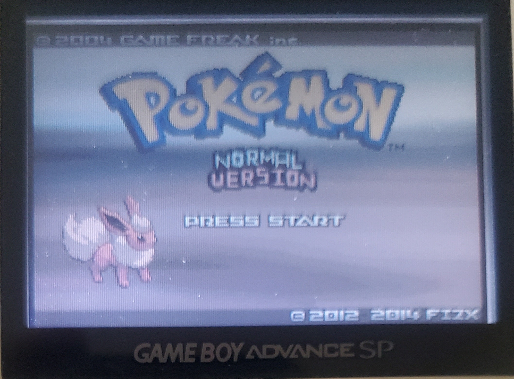 Pokemon Normal GBA ROM Hack Video Game Boy Advance