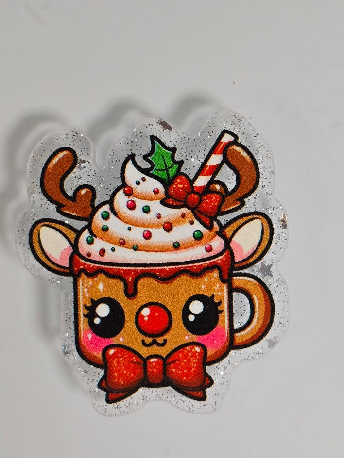 Bogg Bag Charms - Reindeer Mug