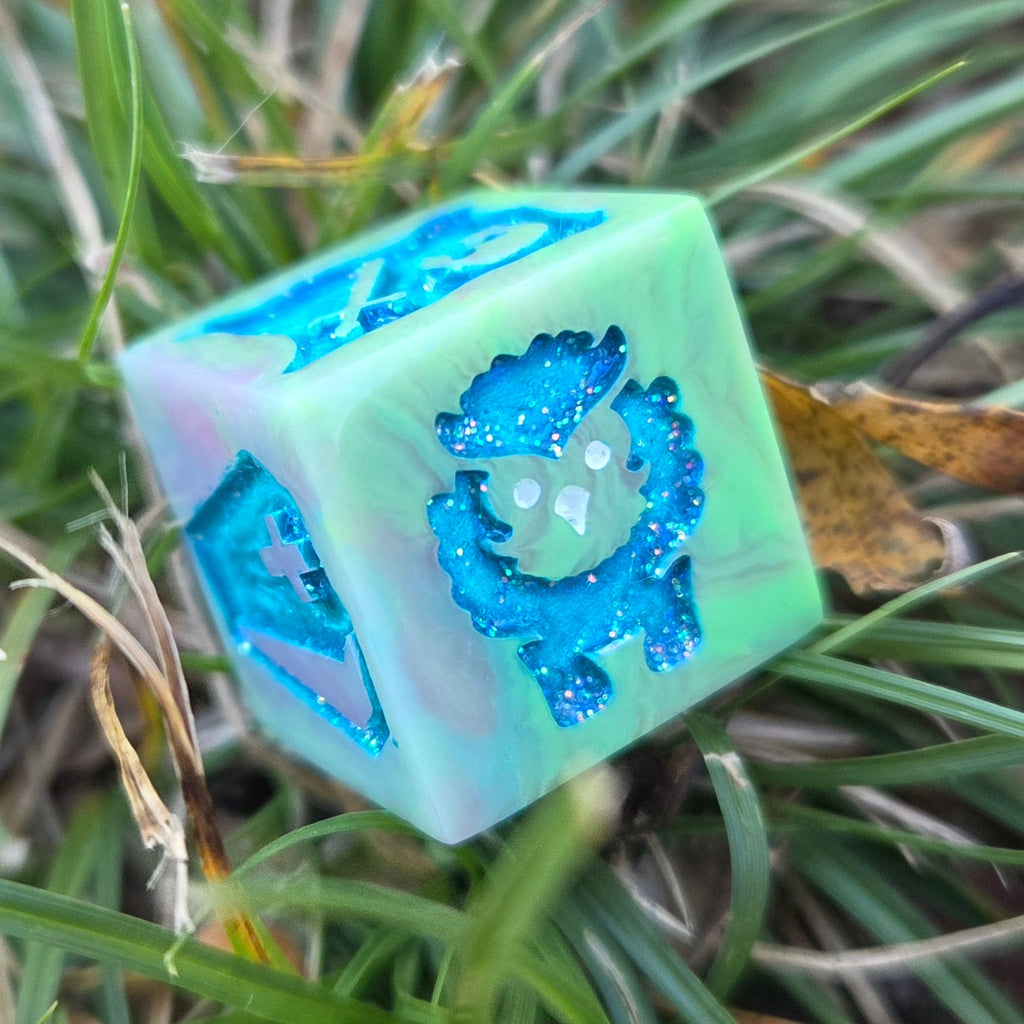 Dungeon Master DM Random Creature/Monster Encounter 20mm Oversized D6 TTRPG Gaming Dice
