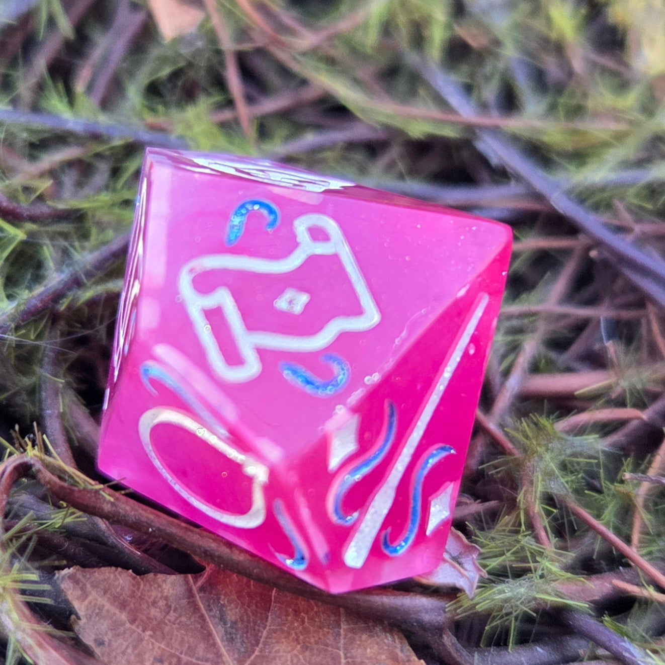 Magical Item Randomizer Handmade Resin DM D10 TTRPG Gaming Dice