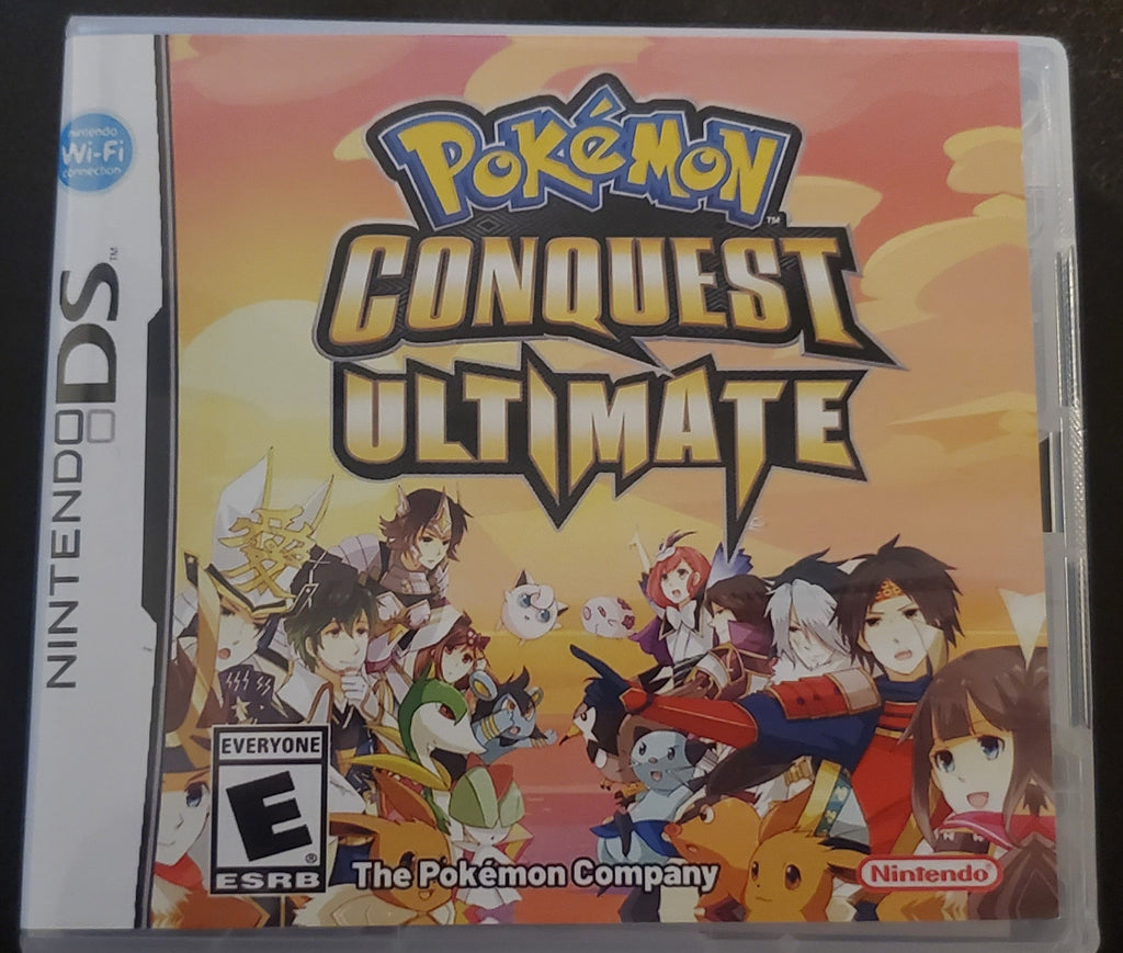 Pokemon Conquest Ultimate Video Game Nintendo DS with Box
