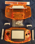 GBA Game Boy Advance Case Replacement Shell Full Housing Pokemon