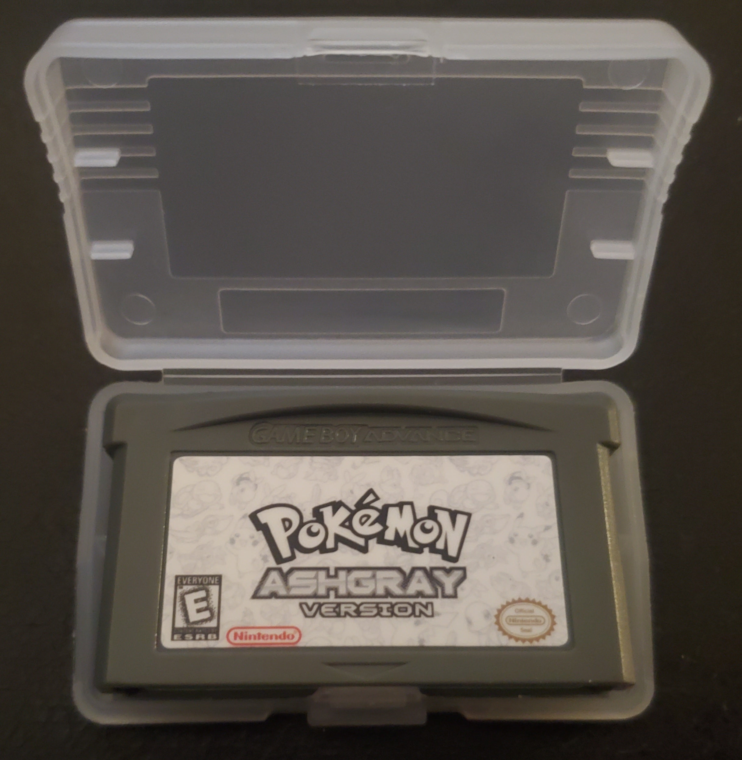 Pokemon AshGray GBA ROM Hack Video Game Custom Gameboy Advance