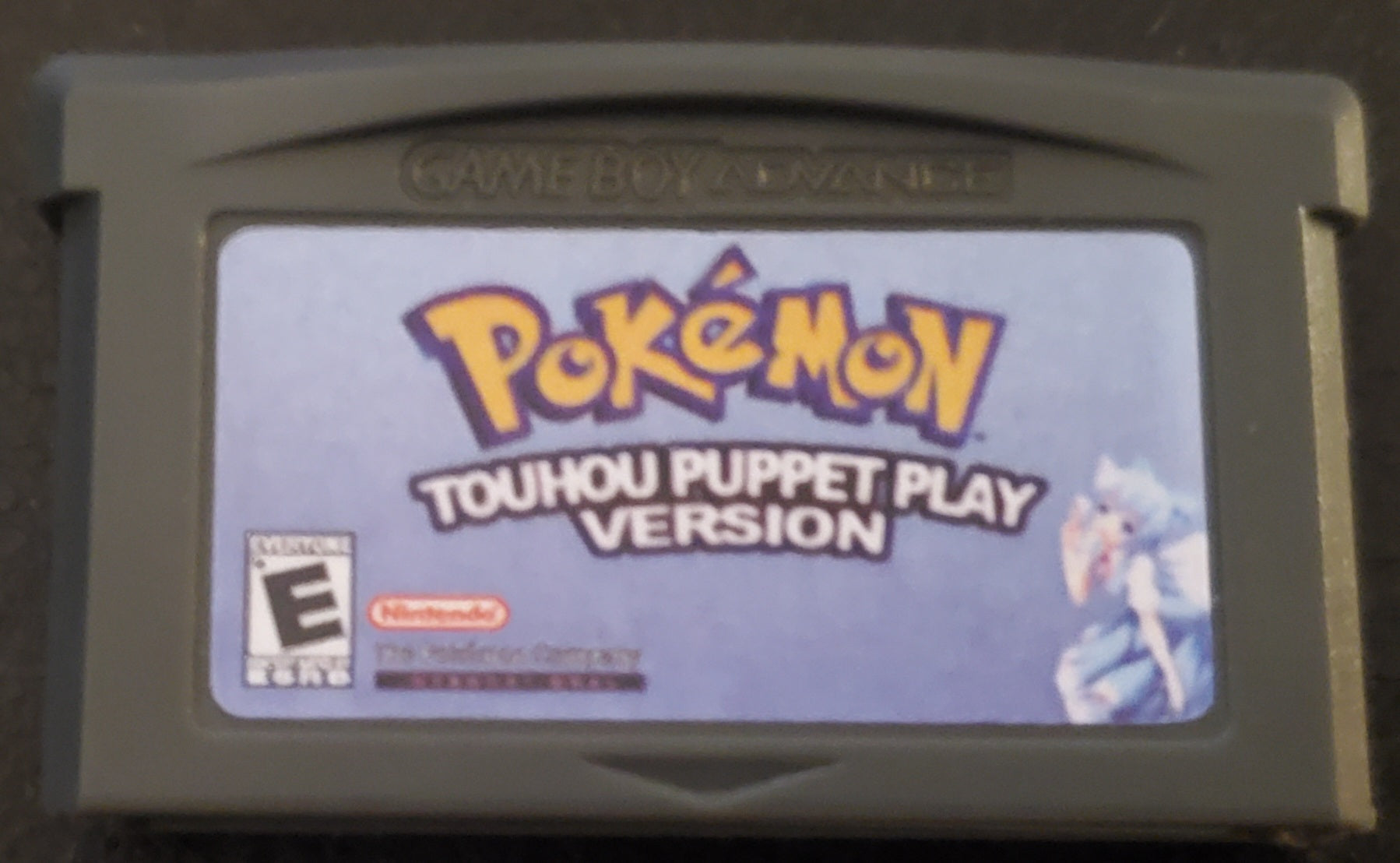 Pokemon Touhou Puppet Play GBA ROM Hack Video Game Boy Advance