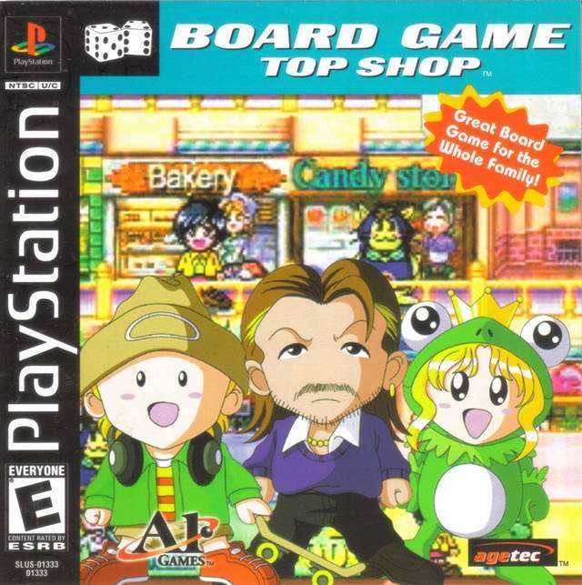 Board Game: Top Shop (Playstation) - Game Manual Only