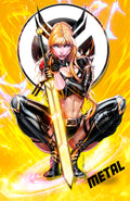 2025 Mutant Sorceress Yellow Metal Comic Cosplay Exclusive