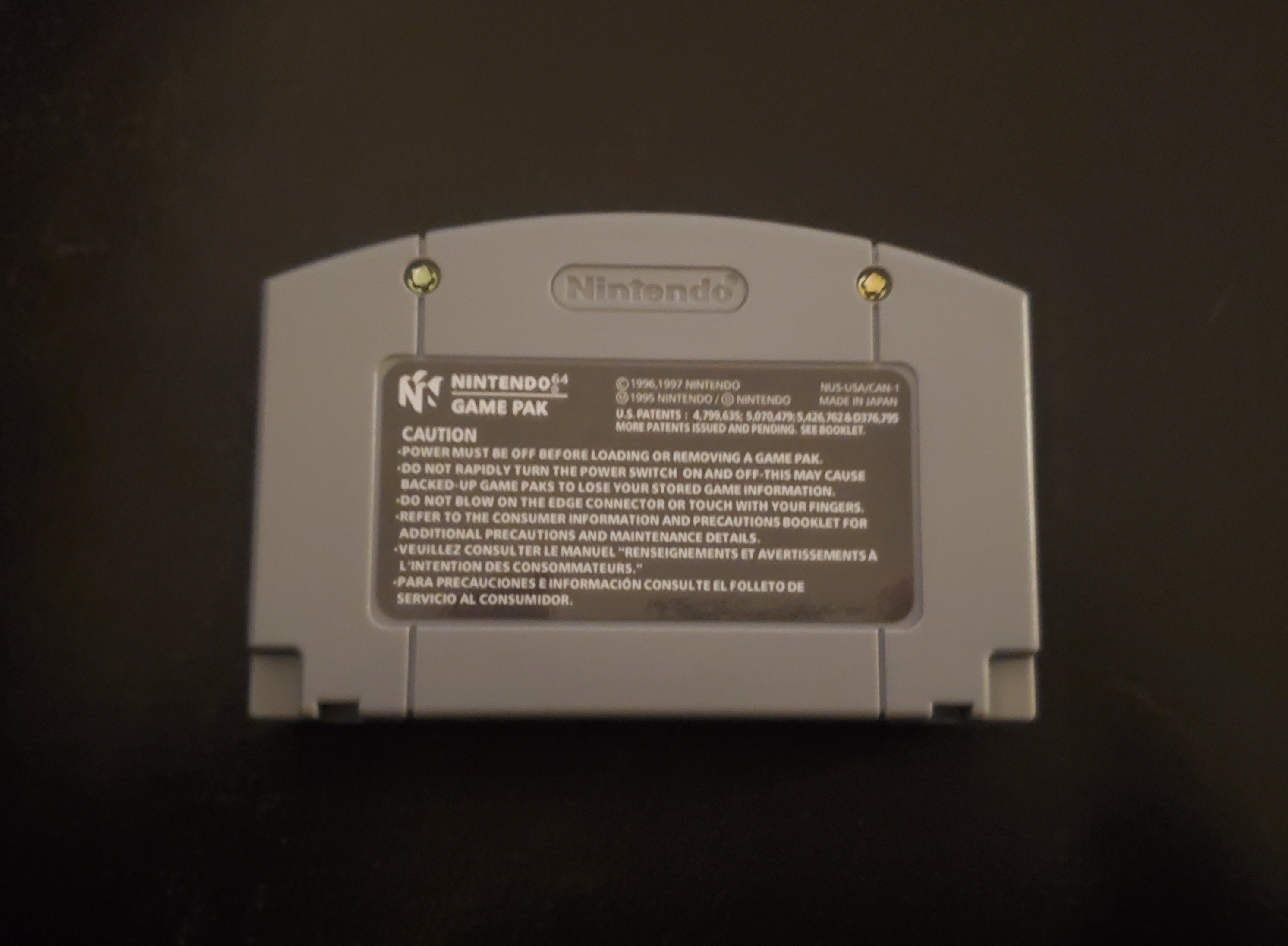Pokemon Silver N64 Nintendo 64 Video Game Cartridge ROM Hack