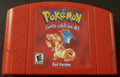 Pokemon Red N64 Nintendo 64 Video Game Cartridge ROM Hack