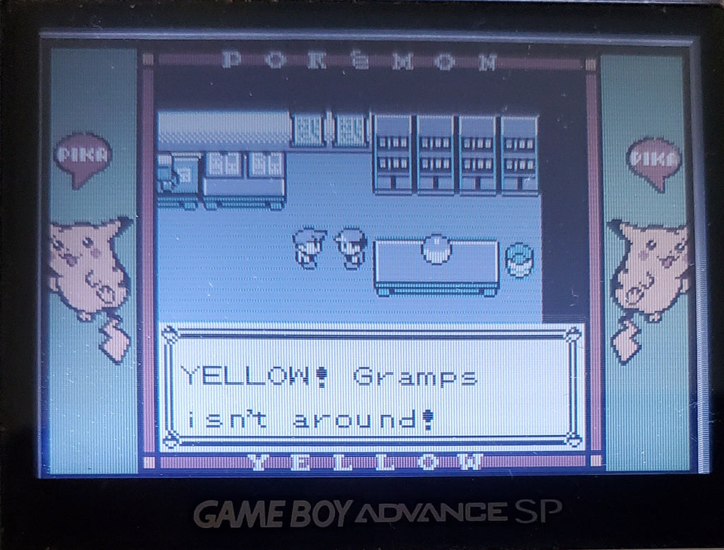 Pokemon Yellow Legacy GBA ROM Hack Video Game Boy Advance