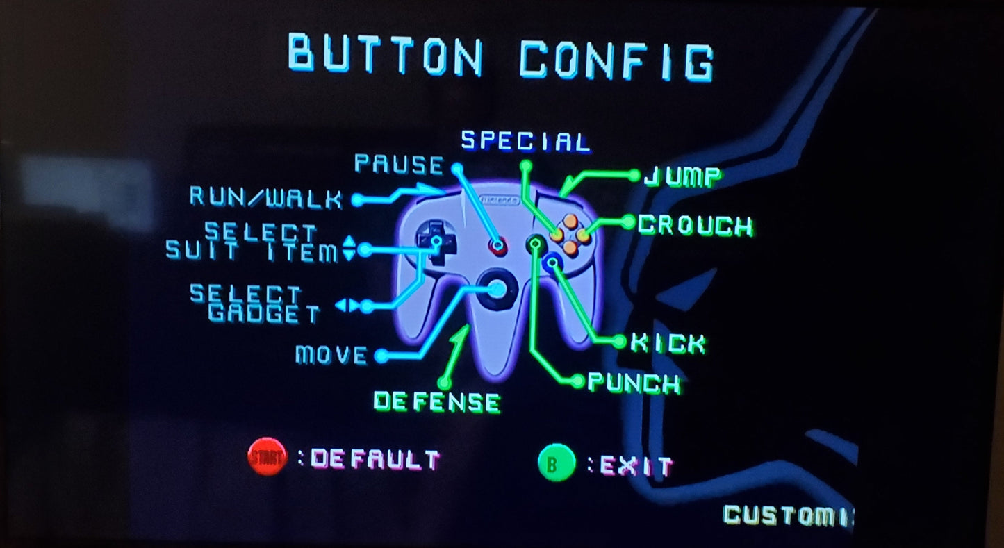 Batman Beyond The Return of the Joker N64 Nintendo 64 Video Game 2000
